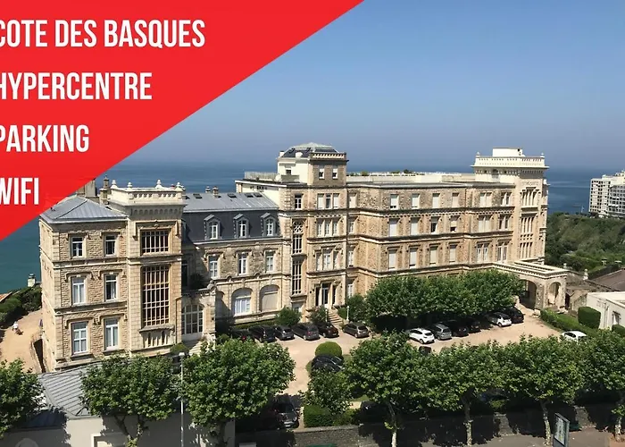 Oceane Plage Cote Des Basques Par Ascenseur Parking