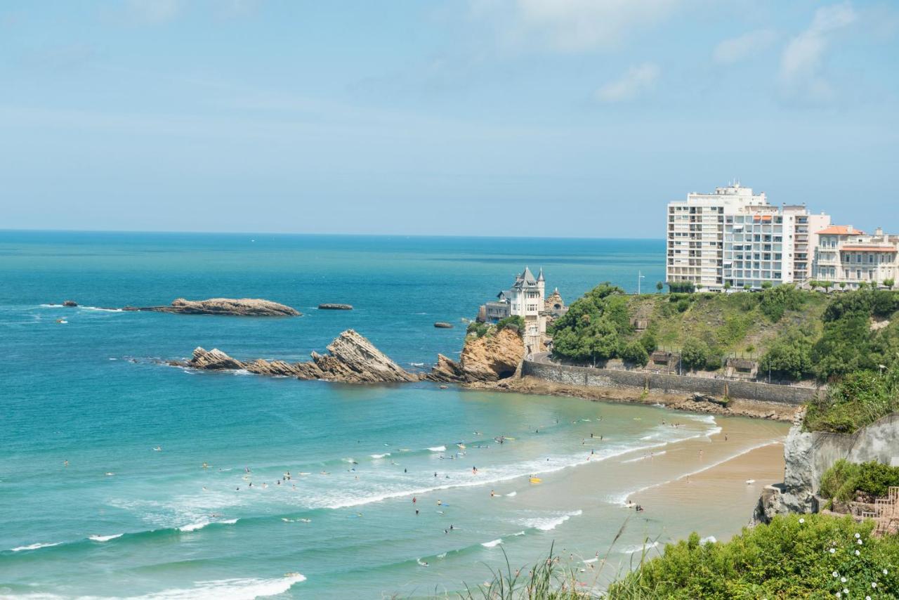 Oceane Plage Cote Des Basques Par Ascenseur Parking Apartment