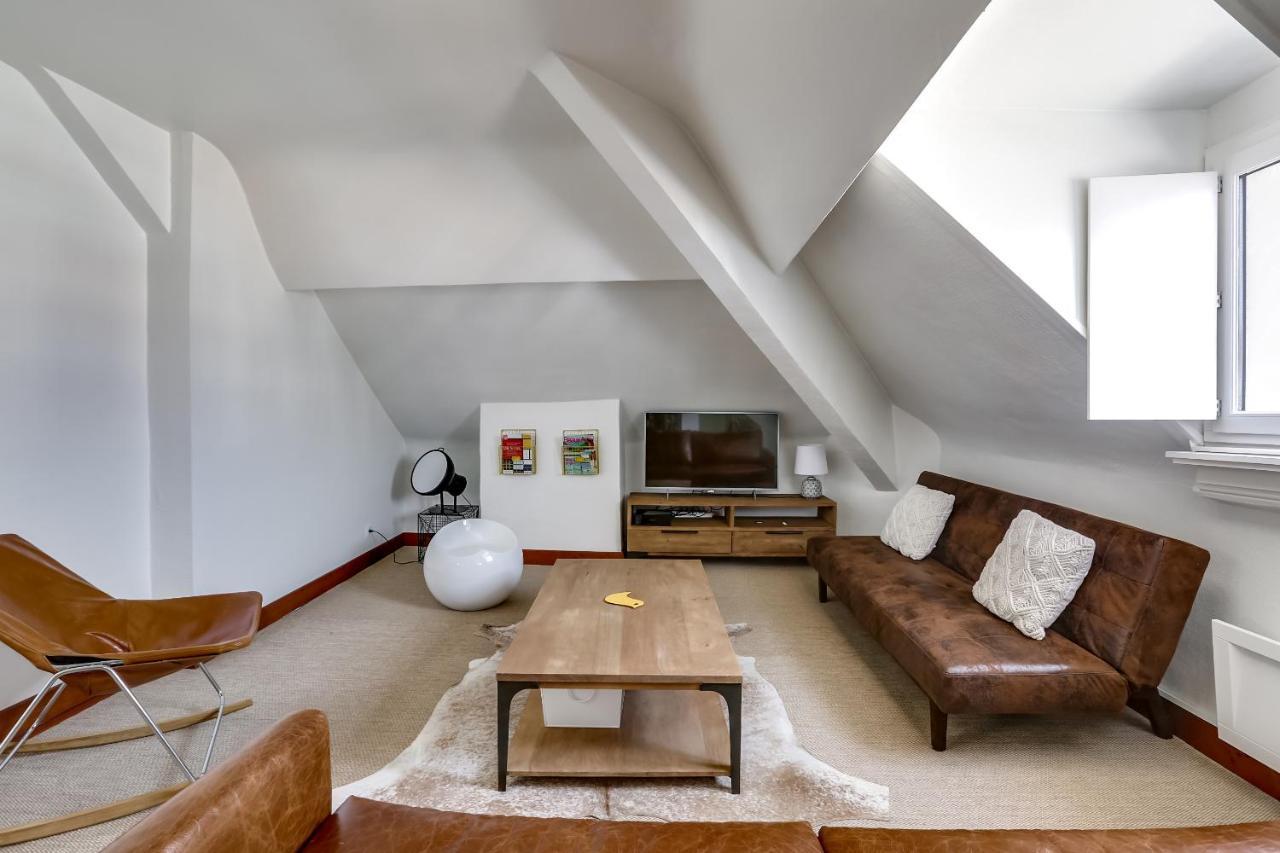 Apartment Magnifique Loft Au-Dessus De L'Ocean, Place De Parking Biarritz