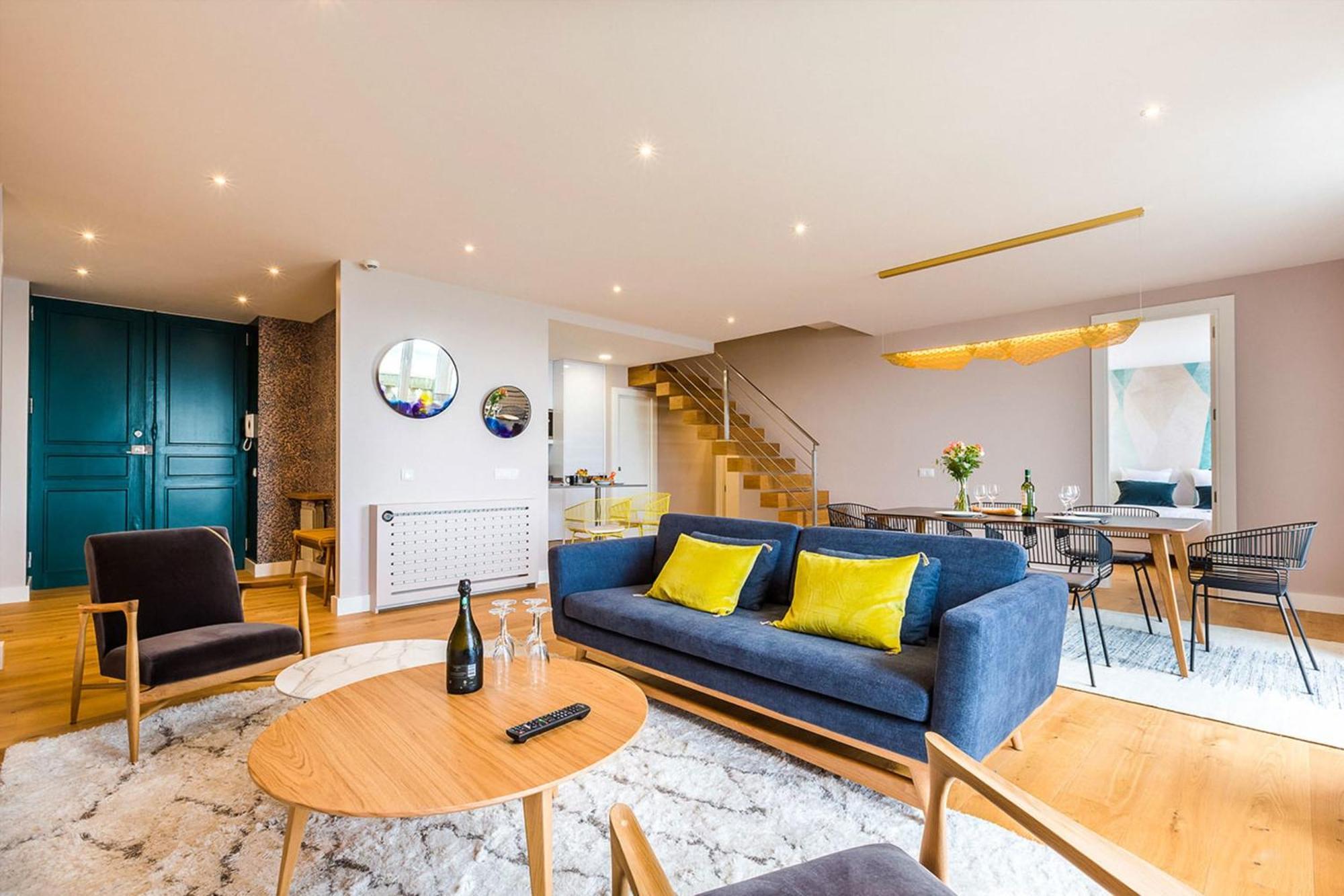 Horizon Keyweek Beachfront Duplex With Parking In Center Biarritz