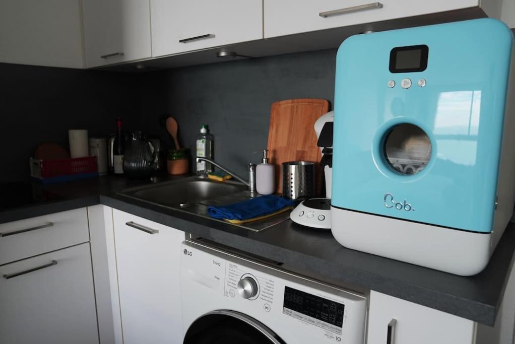 Amazing Cosy With Ocean View & Pool Apartamento Biarritz