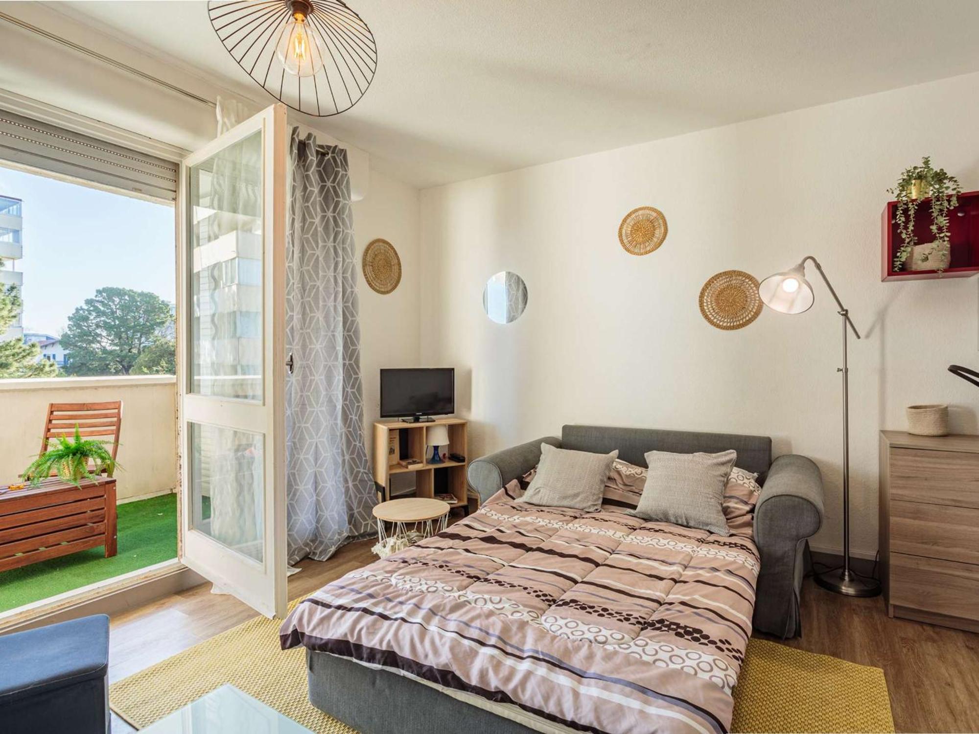 Apartment Moderne Avec Balcon Et Parking A - Fr-1-3-625 Biarritz