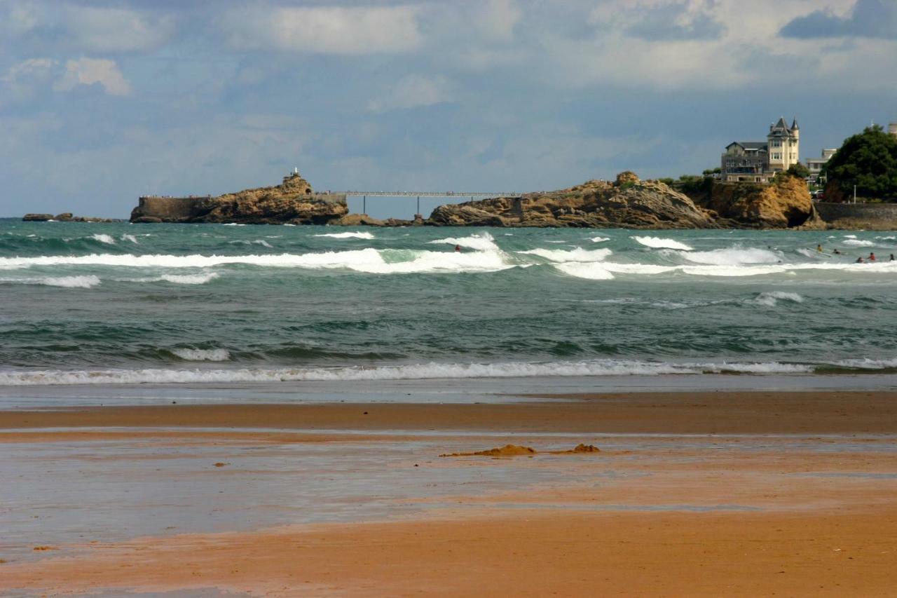 Oceane Plage Cote Des Basques Par Ascenseur Parking Apartment *