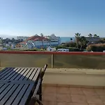 Vue Sur Mer Et Plage De Marbella