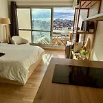 Studio et piscine sur la grande plage