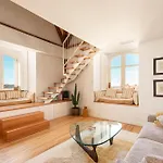 Eugenie - Apt With Balcony And Sea View And Hotel Du Palais In Biarritz