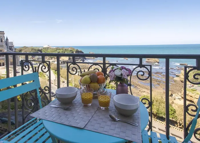 Charming Studio With Sea View & Balcony - Biarritz - Welkeys