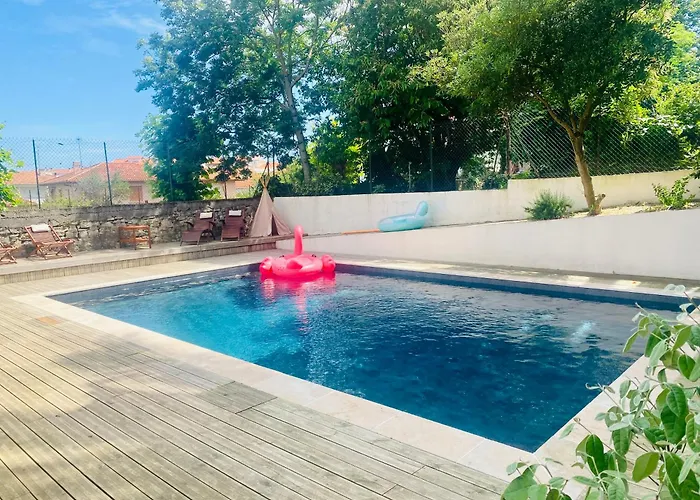 Charming 1 Bedroom Flat, Biarritz Center With Pool And Car Park