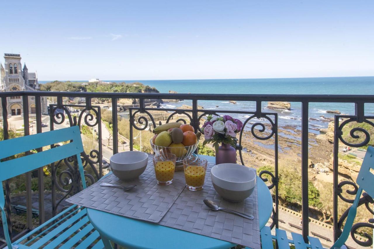 Appartement Charming Studio With Sea View & Balcony - - Welkeys Biarritz