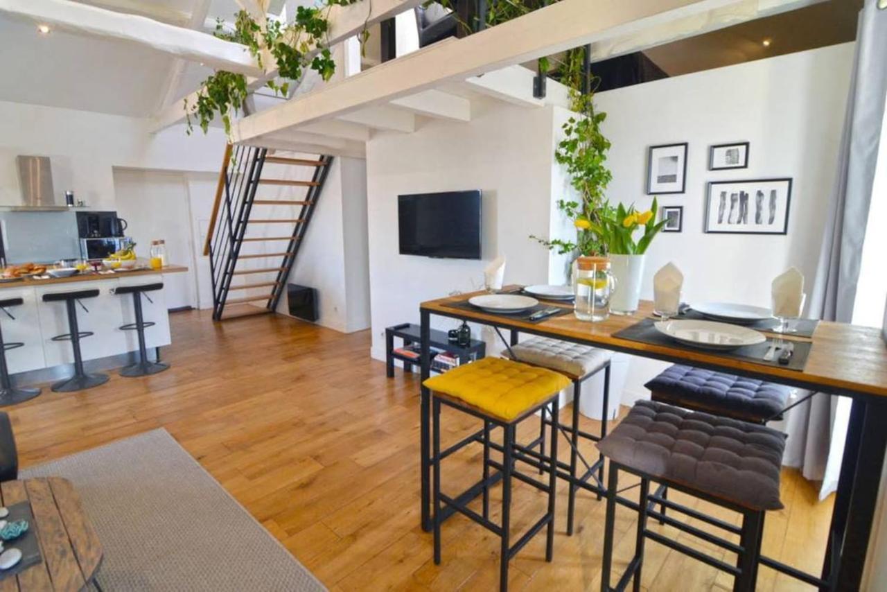 Duplex Elegant & Moderne - 3 - Rooftop Terrasse & Jacuzzi- Chelitz Apartment