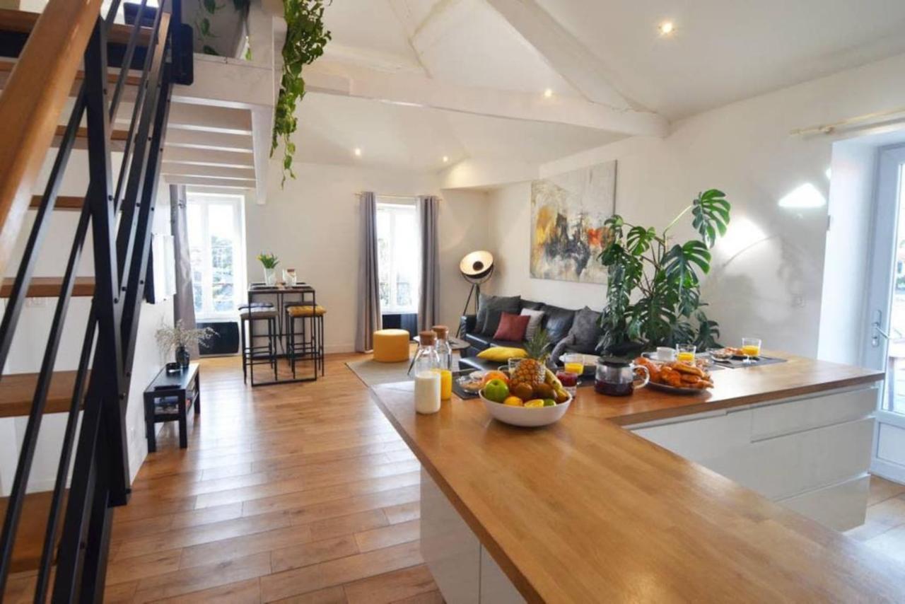 Duplex Elegant & Moderne - 3 - Rooftop Terrasse & Jacuzzi- Chelitz Apartment Biarritz