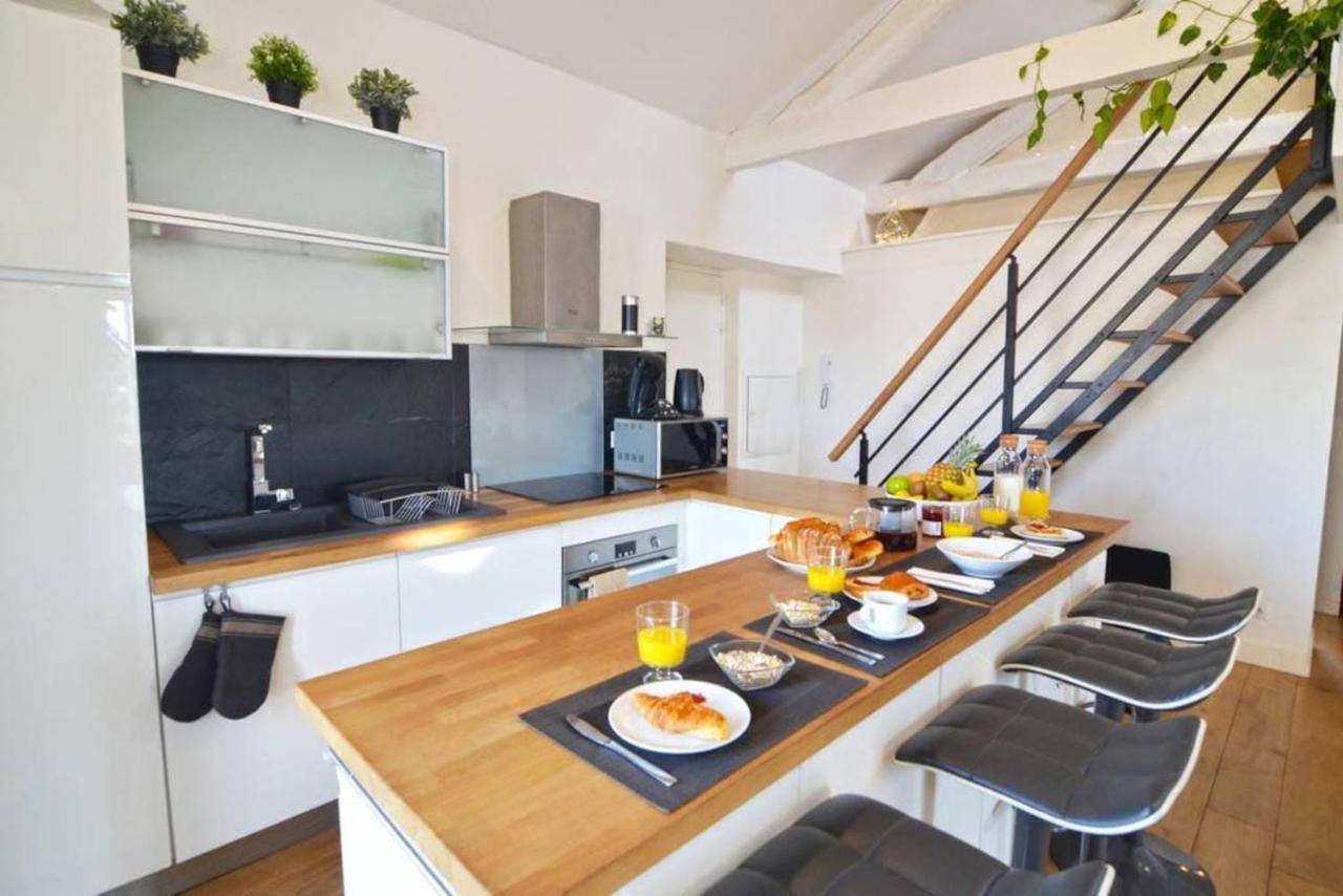 Duplex Elegant & Moderne - 3 - Rooftop Terrasse & Jacuzzi- Chelitz Apartment *