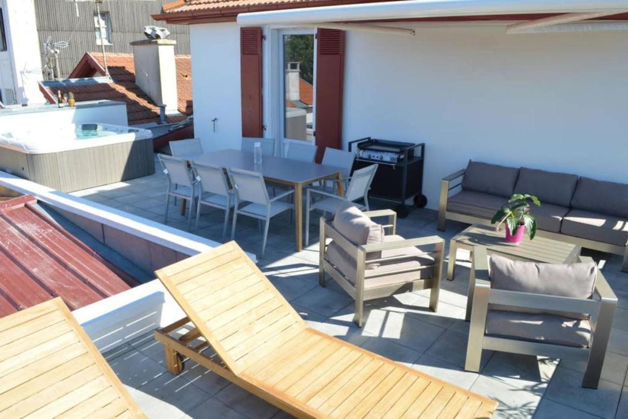 Apartment Duplex Elegant & Moderne - 3 - Rooftop Terrasse & Jacuzzi- Chelitz Biarritz