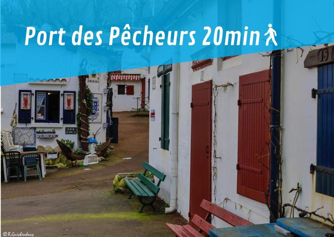 Lalanne Btz, Duplex Jardinet Pres De La Plage Biarritz