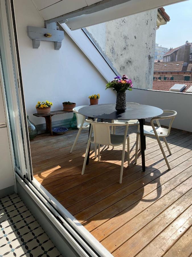Apartamento Loft En Duplex Avec Terrasse Halles