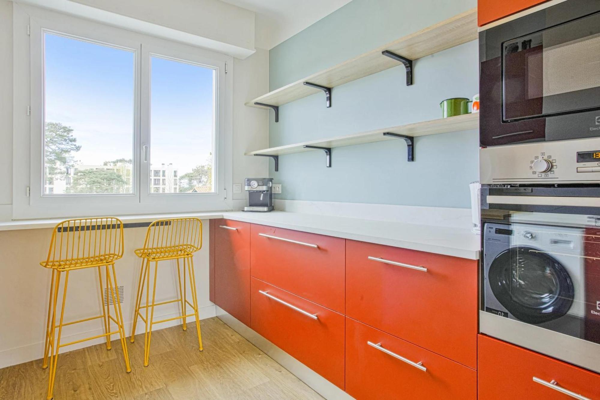 Apartment T3 Design Et Familial Avec Parking Proche Commodites *