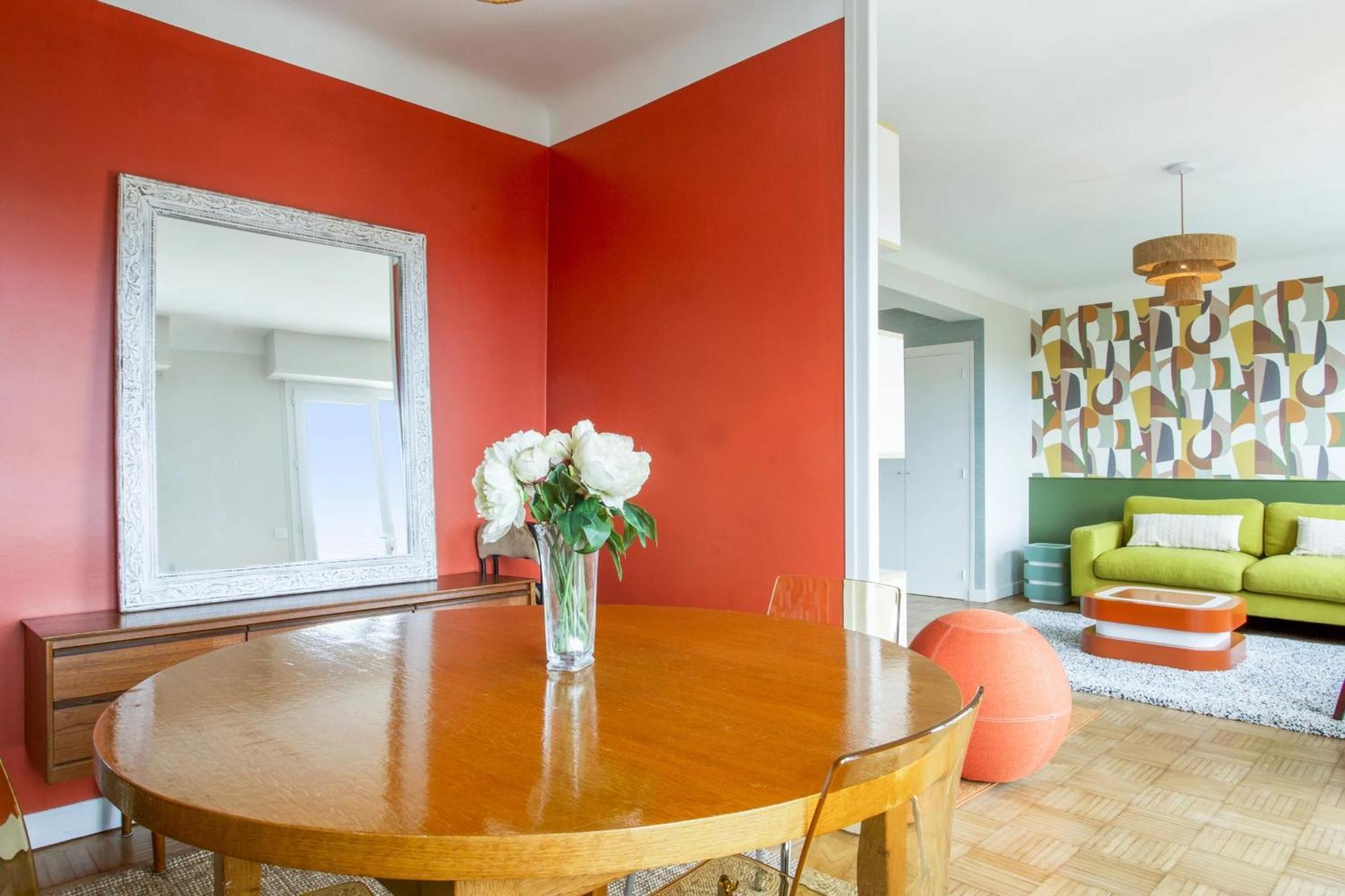 T3 Design Et Familial Avec Parking Proche Commodites Biarritz