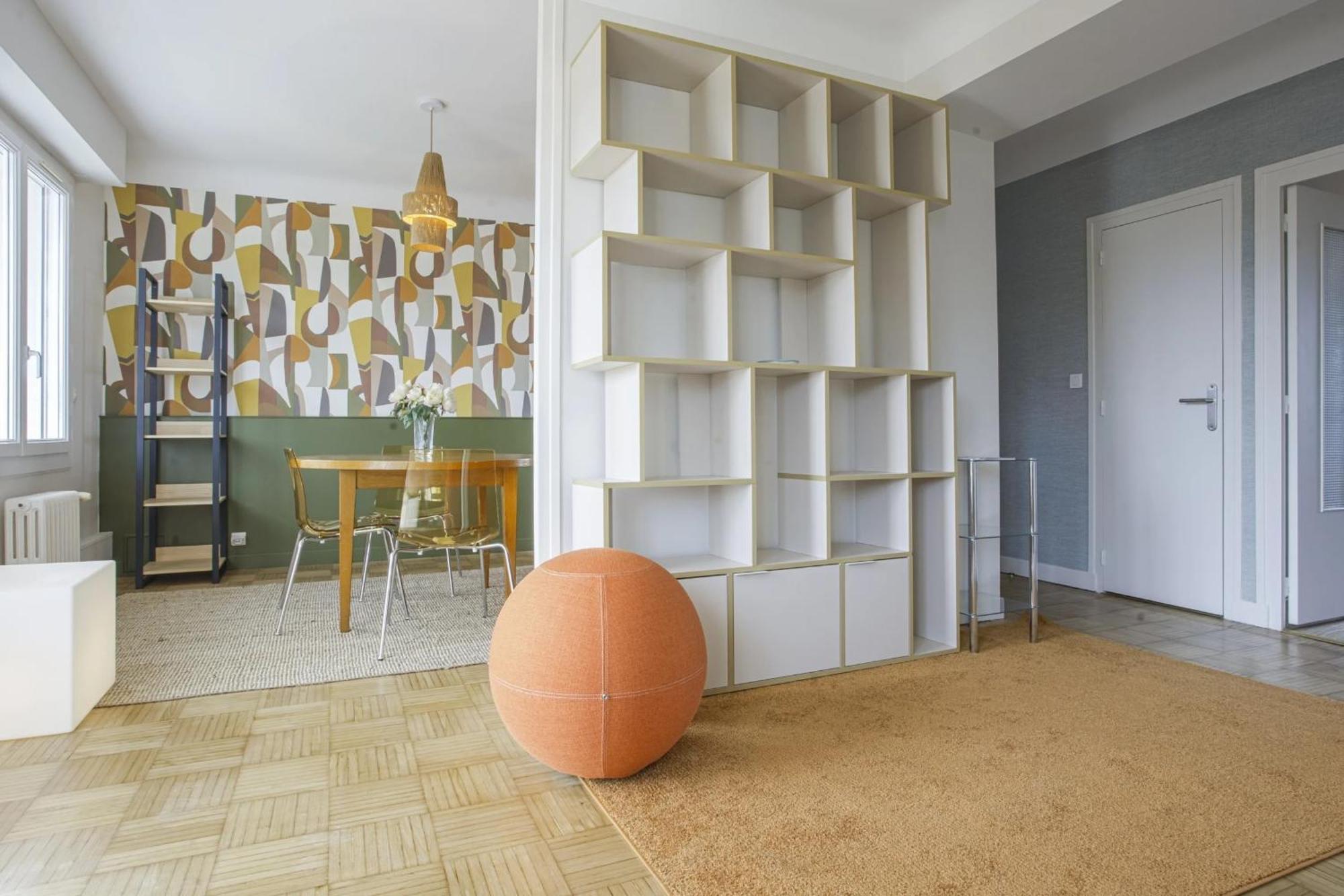 Apartment T3 Design Et Familial Avec Parking Proche Commodites