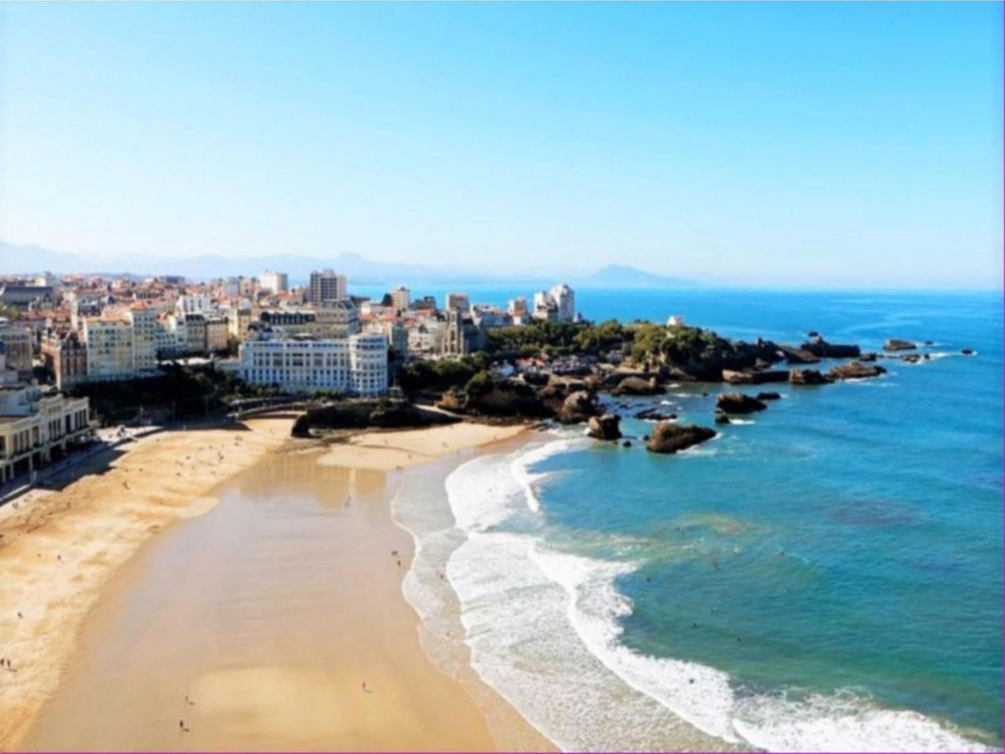 Front De Avec Piscine Et Balcon A - Fr-1-3-412 Biarritz