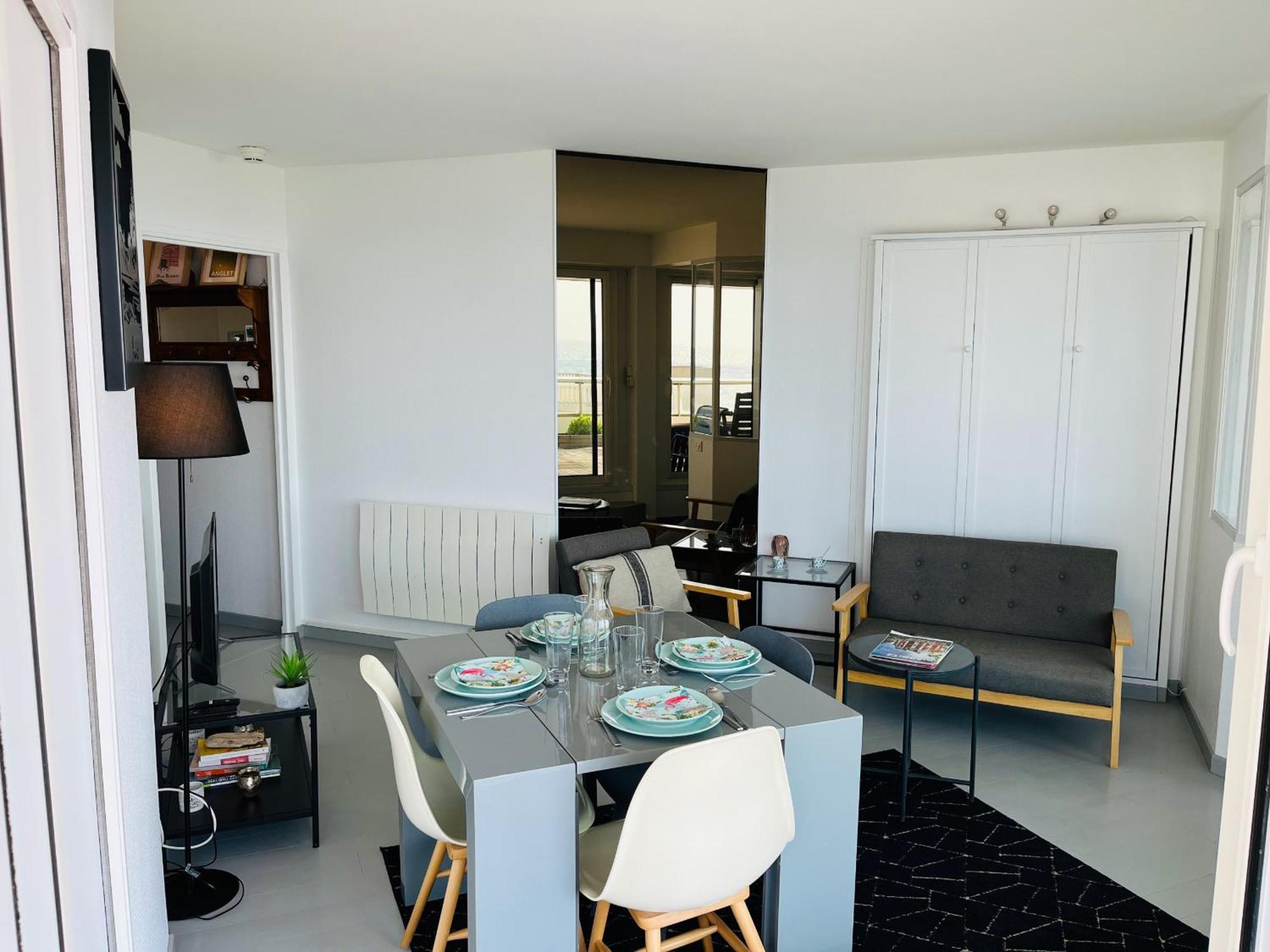 - Le Miramar - T2 Vue Ocean Appartement Biarritz