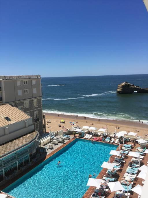 Apartment Superbe Studio Miramar Plein Sud, Pieds Dans L'eau Biarritz