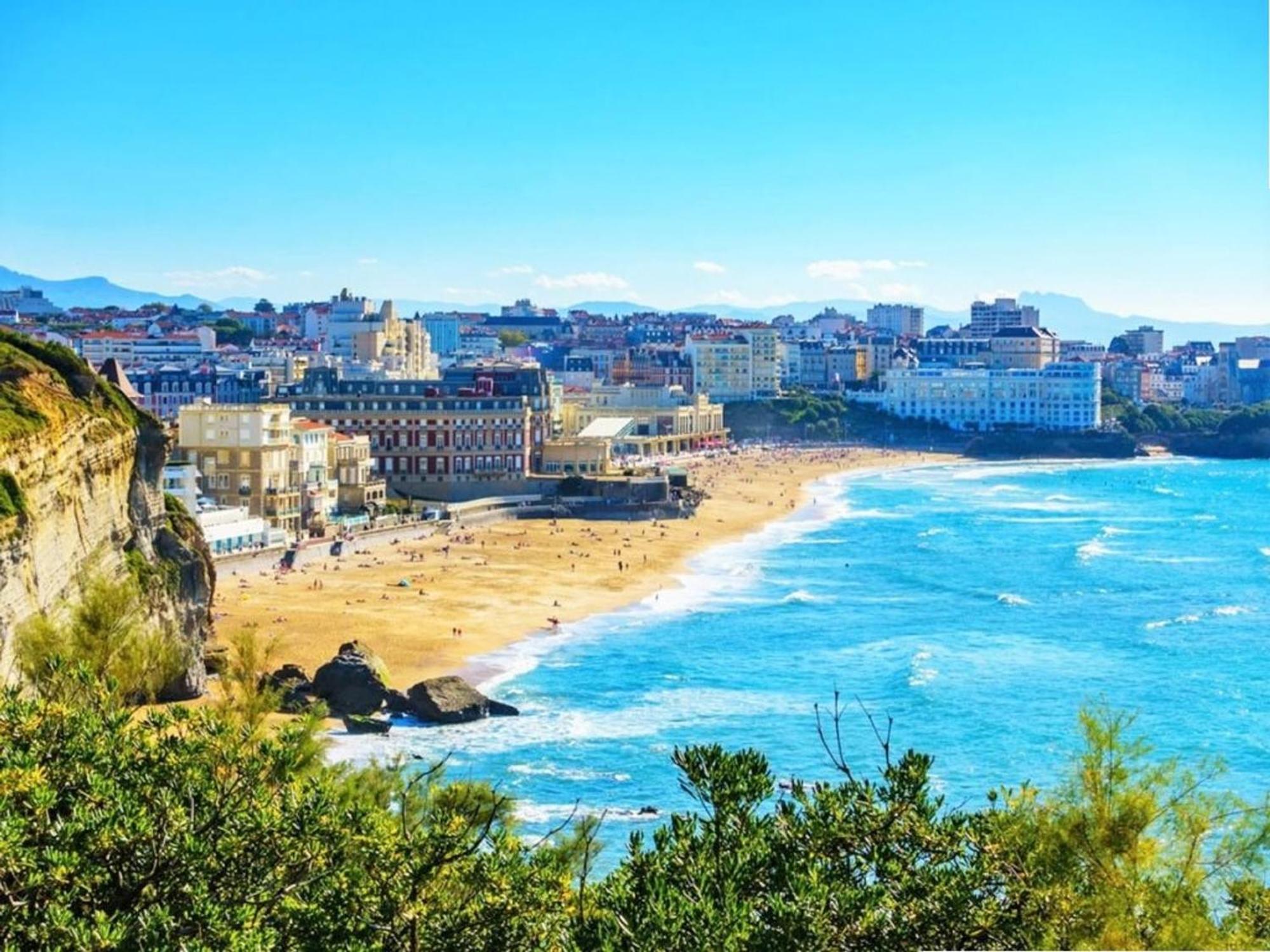 Cosy A Biarritz, Proche Des Commerces Et Plages, Avec Parking Et Balcon - Fr-1-3-607 Apartment Biarritz