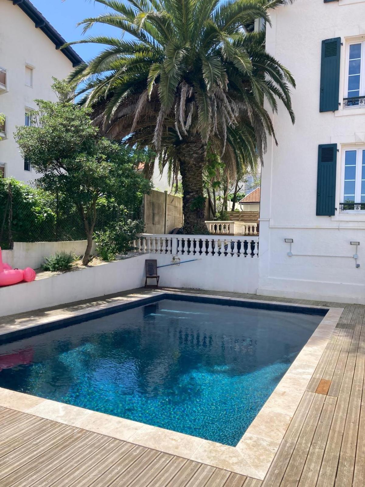 Apartment Avec Grand Balcon, Piscine Et Parking Biarritz