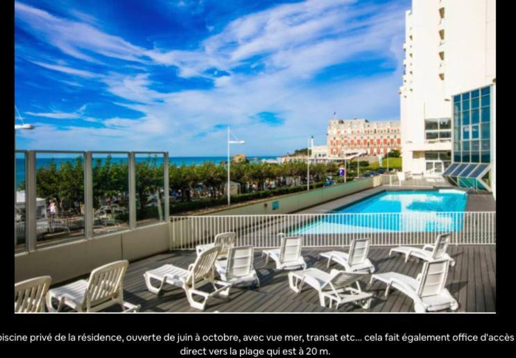 Hypercentre - Front De - Grande - Piscine Apartment Biarritz