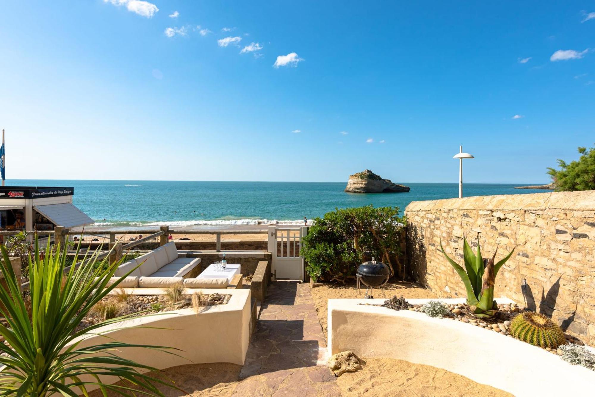 Apartment Aroha With Terrasse And Sea View In Biarritz