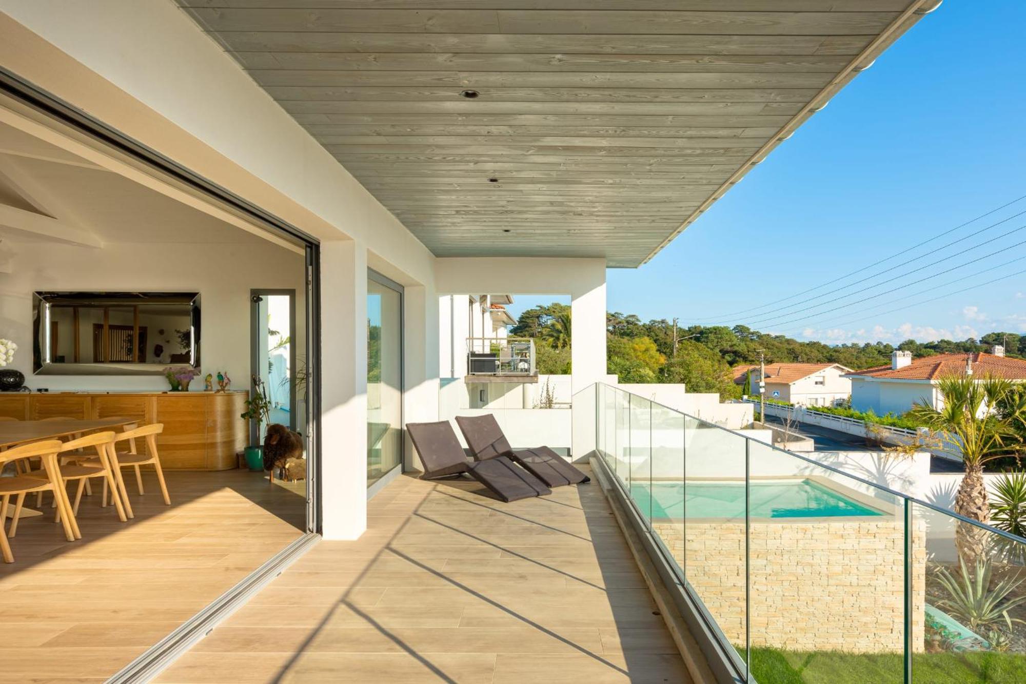 Blue Milady - Keyweek Swimming Pool Sea View * Biarritz