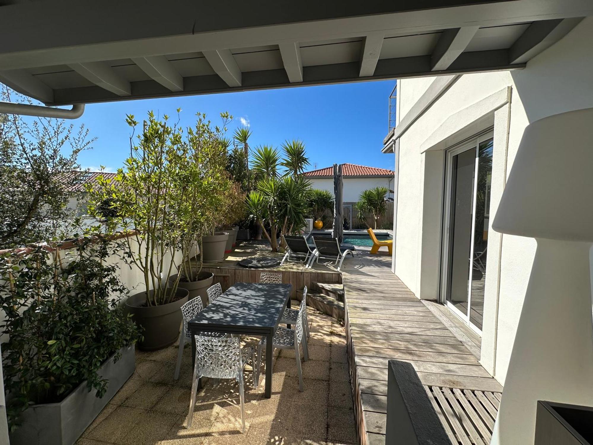Villa Belle Villa, Piscine Chauffee A 250m Des Plages Biarritz