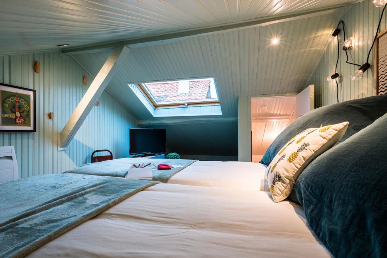 L'atelier Keyweek Vintage Duplex With Parking Center * Biarritz